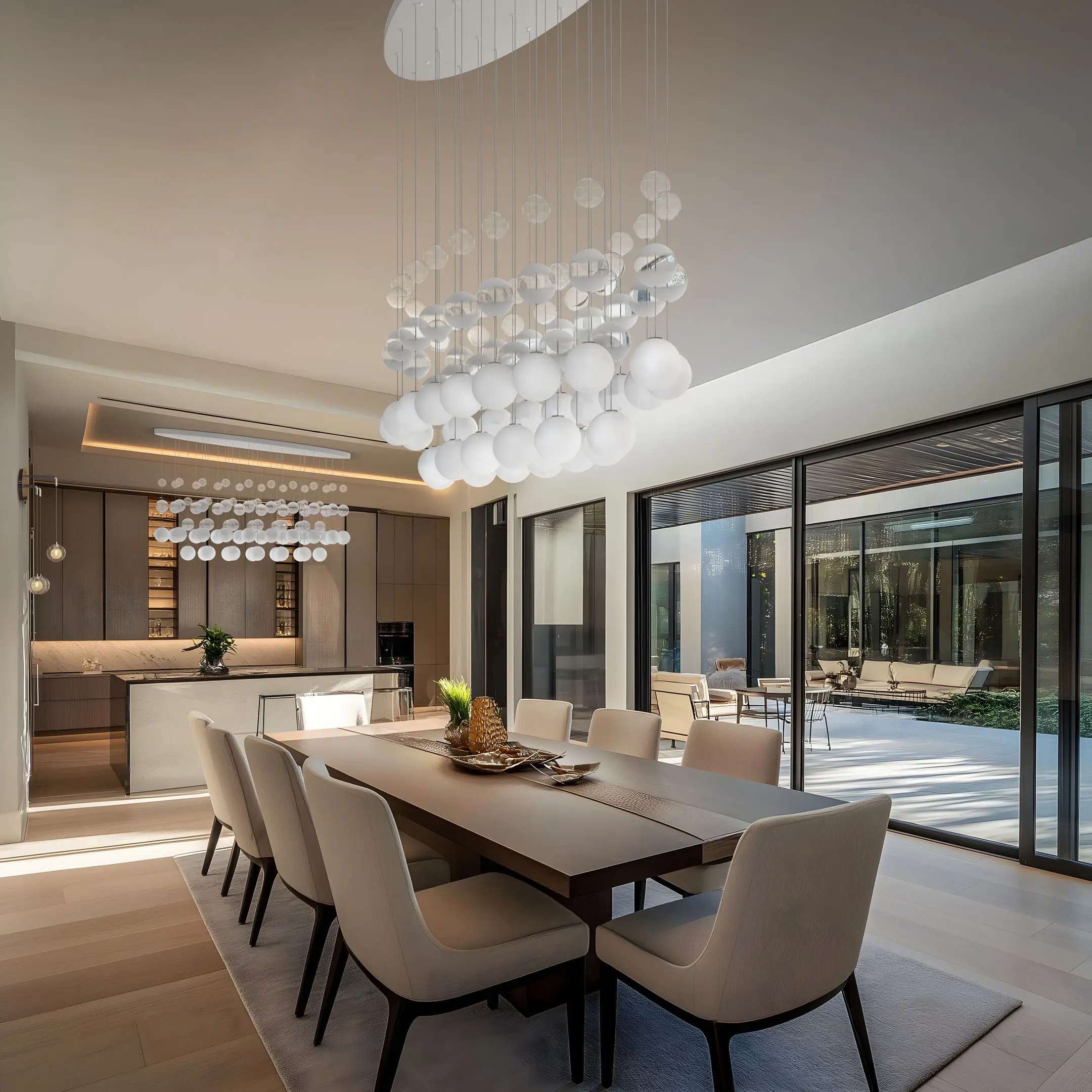 0606 DINING OVAL 1600X500 VIEW 3